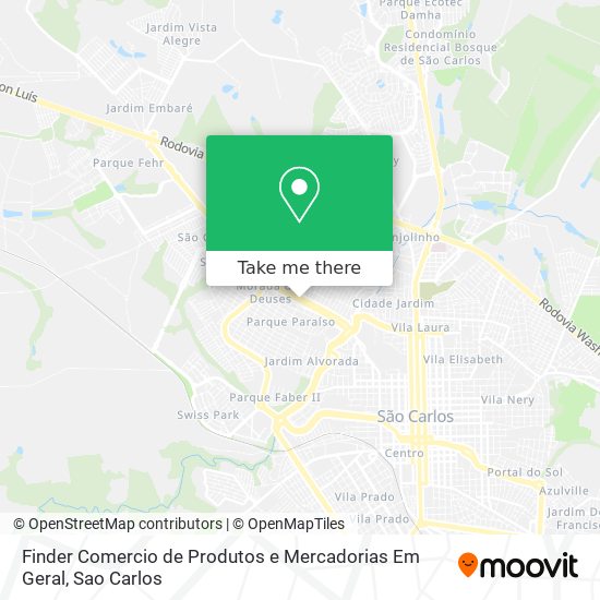 Mapa Finder Comercio de Produtos e Mercadorias Em Geral