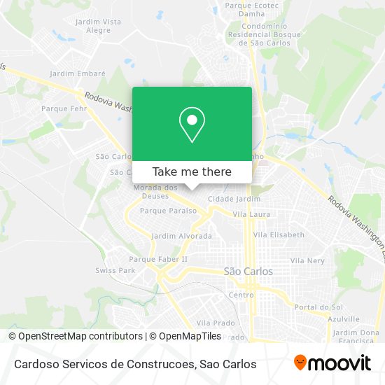 Cardoso Servicos de Construcoes map