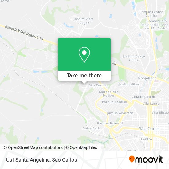 Usf Santa Angelina map