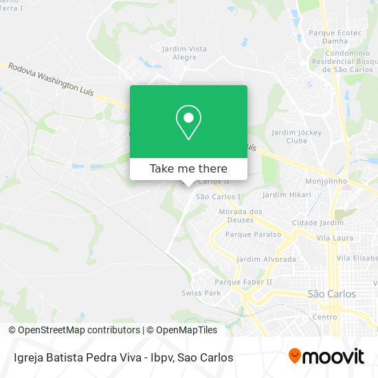 Igreja Batista Pedra Viva - Ibpv map