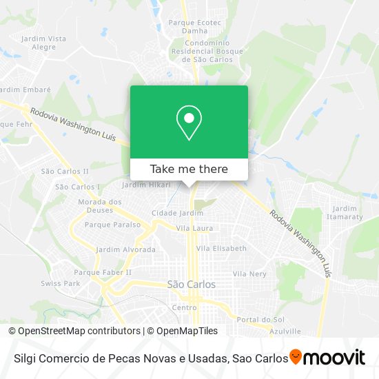 Silgi Comercio de Pecas Novas e Usadas map