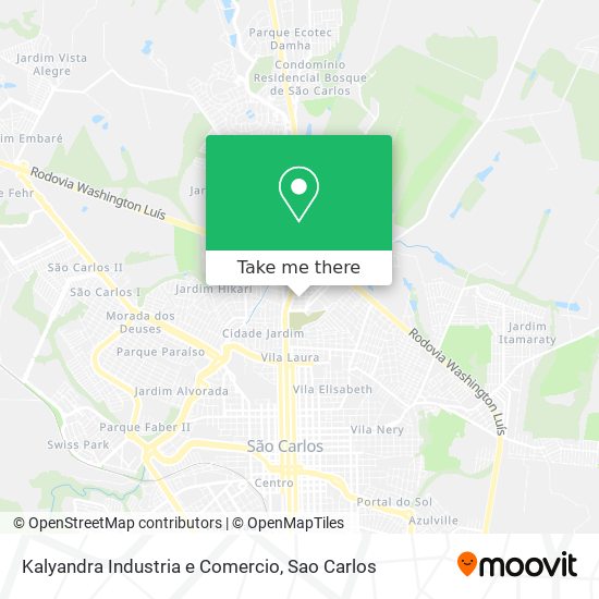 Kalyandra Industria e Comercio map