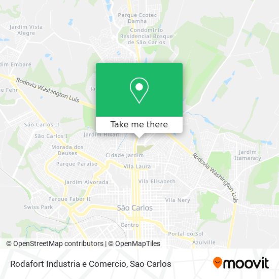 Rodafort Industria e Comercio map