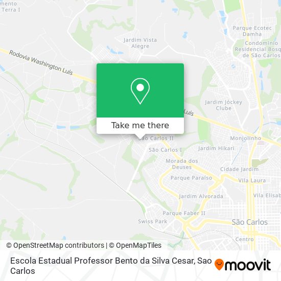 Escola Estadual Professor Bento da Silva Cesar map