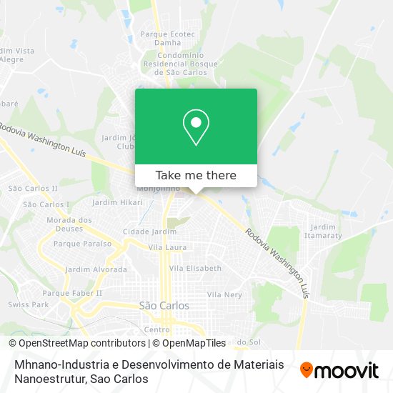 Mapa Mhnano-Industria e Desenvolvimento de Materiais Nanoestrutur