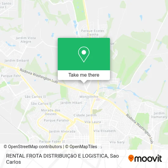 RENTAL FROTA DISTRIBUIÇãO E LOGíSTICA map