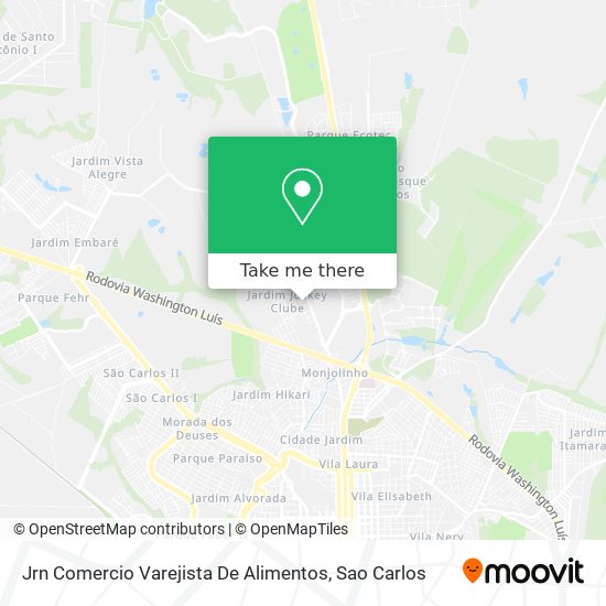 Jrn Comercio Varejista De Alimentos map