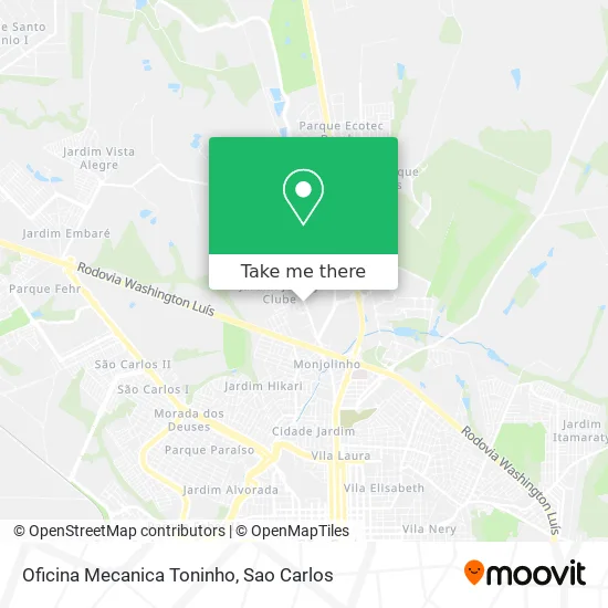 Oficina Mecanica Toninho map