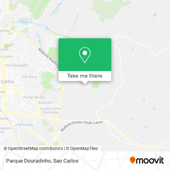 Mapa Parque Douradinho