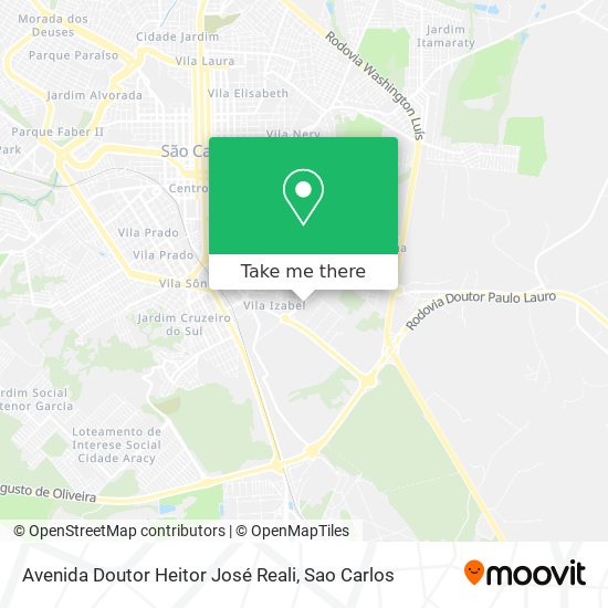 Avenida Doutor Heitor José Reali map