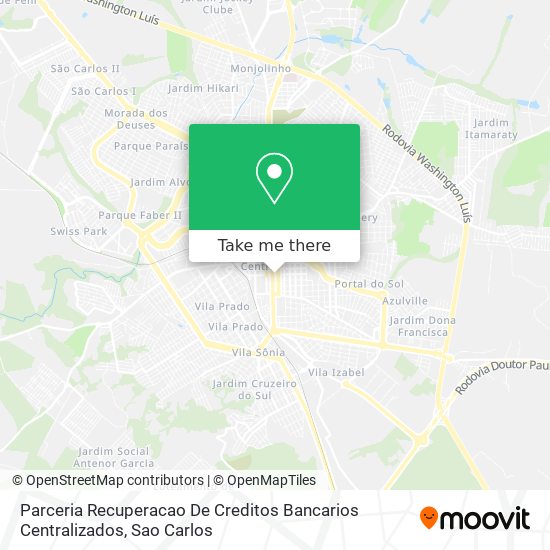 Parceria Recuperacao De Creditos Bancarios Centralizados map