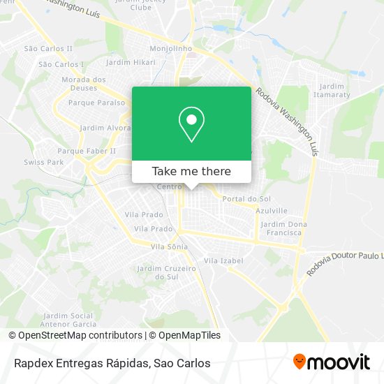Rapdex Entregas Rápidas map
