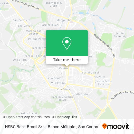 HSBC Bank Brasil S / a - Banco Múltiplo. map