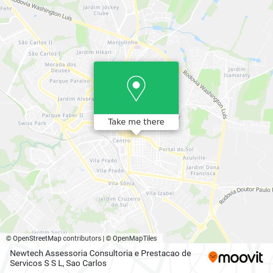 Mapa Newtech Assessoria Consultoria e Prestacao de Servicos S S L