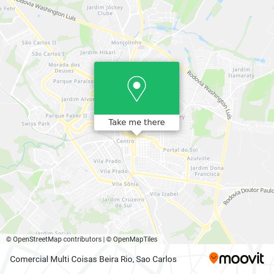 Comercial Multi Coisas Beira Rio map