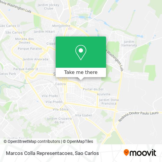 Marcos Colla Representacoes map