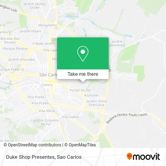 Duke Shop Presentes map