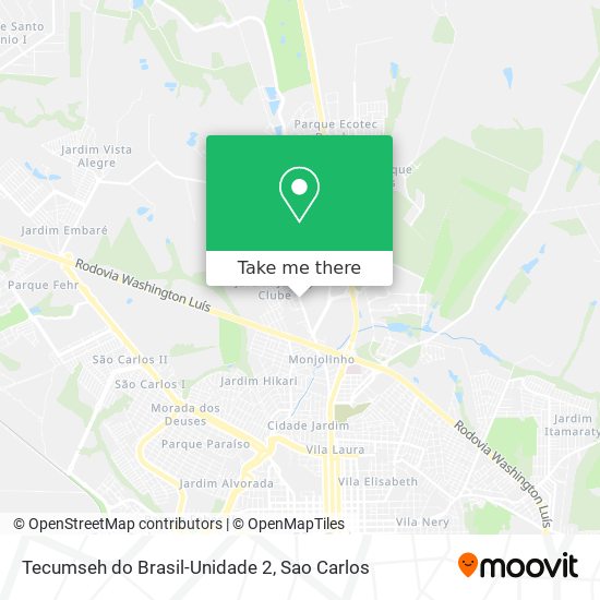 Tecumseh do Brasil-Unidade 2 map