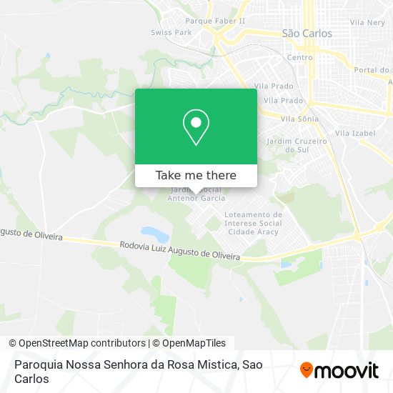 Paroquia Nossa Senhora da Rosa Mistica map