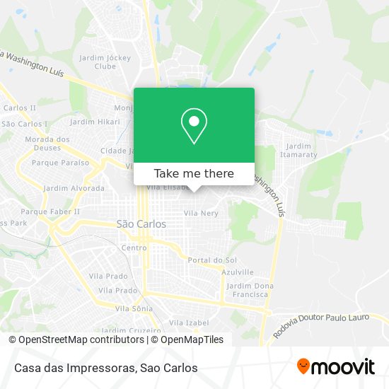 Casa das Impressoras map