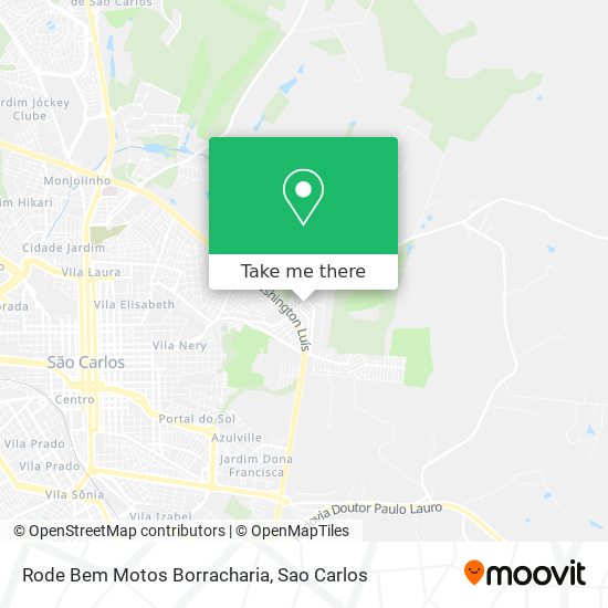 Mapa Rode Bem Motos Borracharia