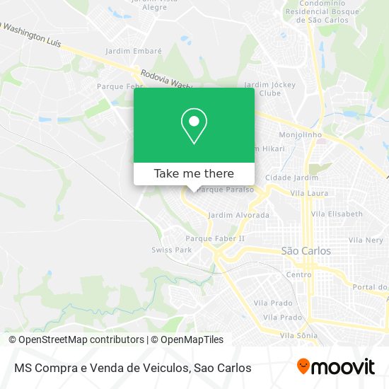 MS Compra e Venda de Veiculos map