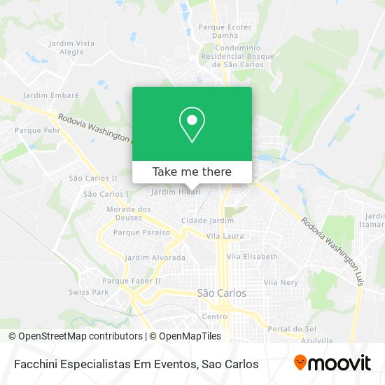 Facchini Especialistas Em Eventos map