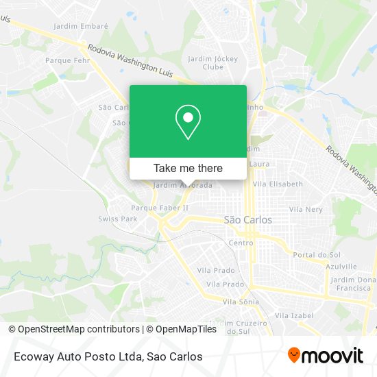 Ecoway Auto Posto Ltda map