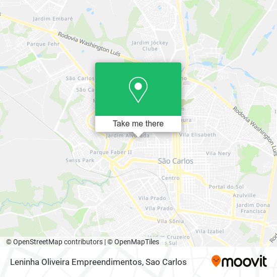 Mapa Leninha Oliveira Empreendimentos