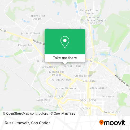 Ruzzi Imoveis map