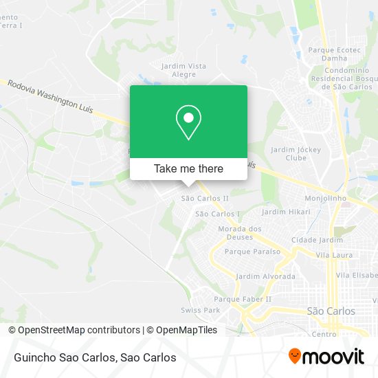 Guincho Sao Carlos map