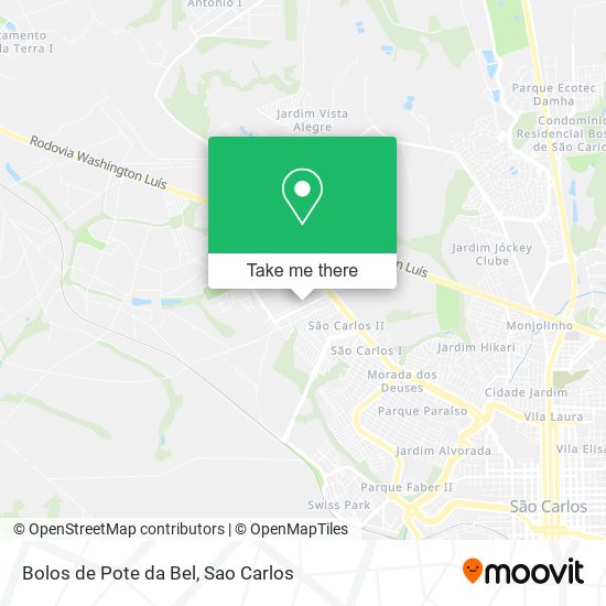 Mapa Bolos de Pote da Bel