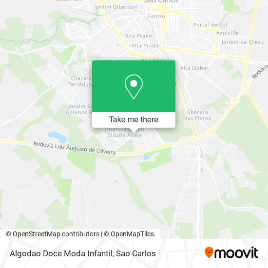 Algodao Doce Moda Infantil map