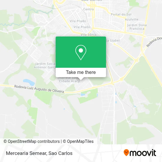 Mercearia Semear map