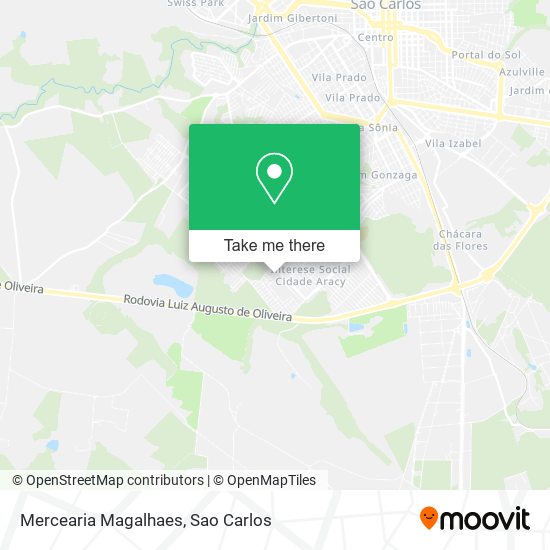 Mercearia Magalhaes map