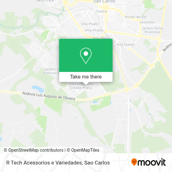 R Tech Acessorios e Variedades map