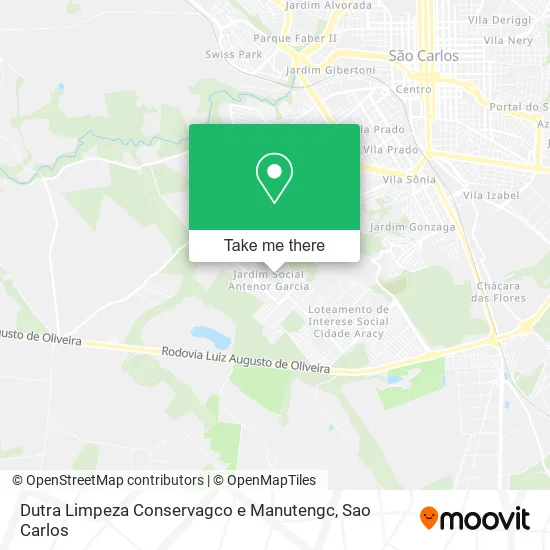 Dutra Limpeza Conservagco e Manutengc map