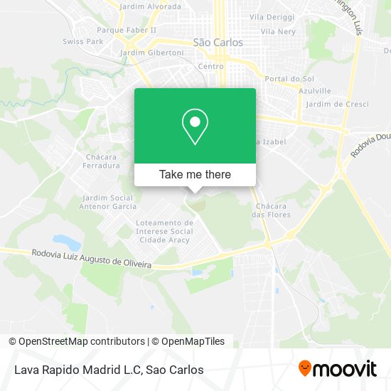 Lava Rapido Madrid L.C map
