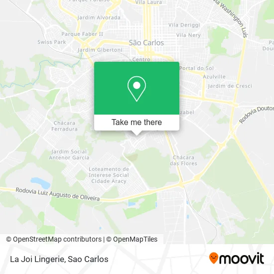 La Joi Lingerie map