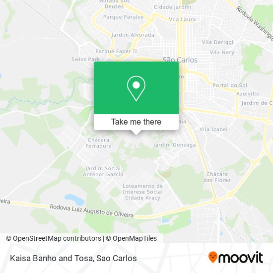 Kaisa Banho and Tosa map
