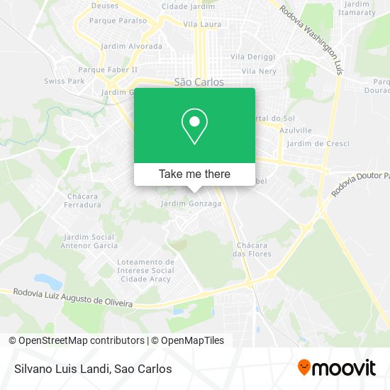 Silvano Luis Landi map