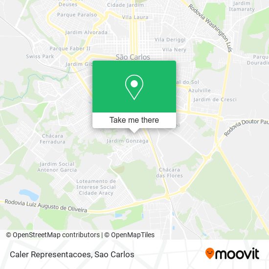 Caler Representacoes map