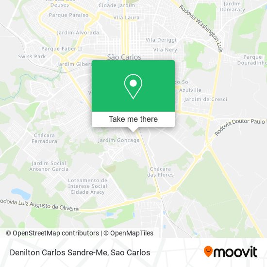 Denilton Carlos Sandre-Me map