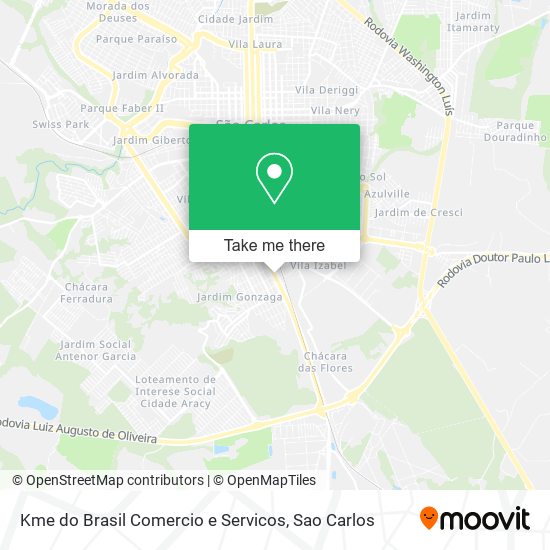 Kme do Brasil Comercio e Servicos map