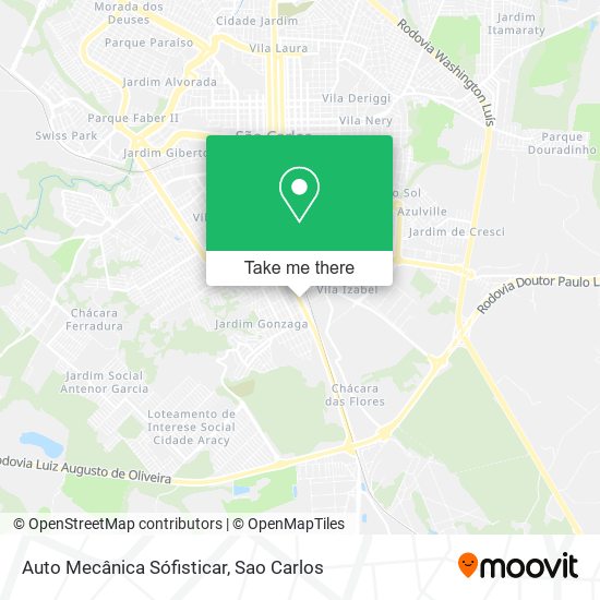 Auto Mecânica Sófisticar map