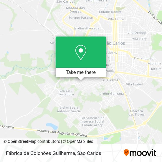 Fábrica de Colchões Guilherme map