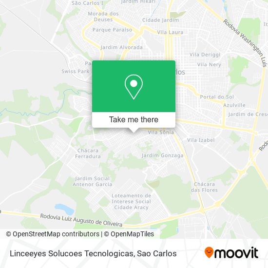 Linceeyes Solucoes Tecnologicas map