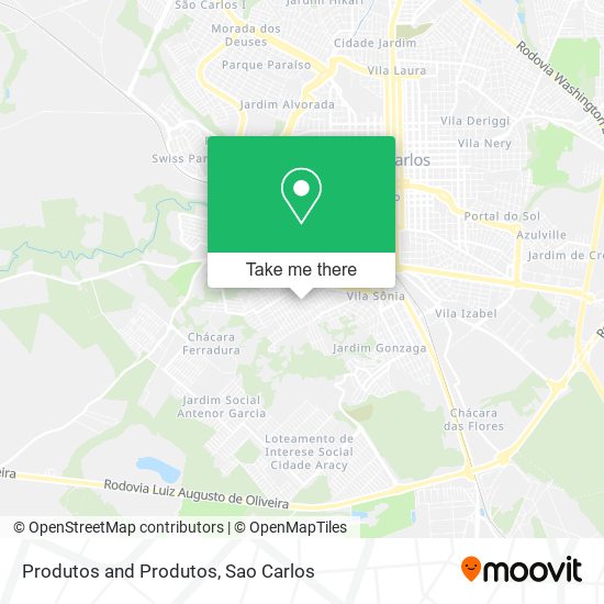 Produtos and Produtos map
