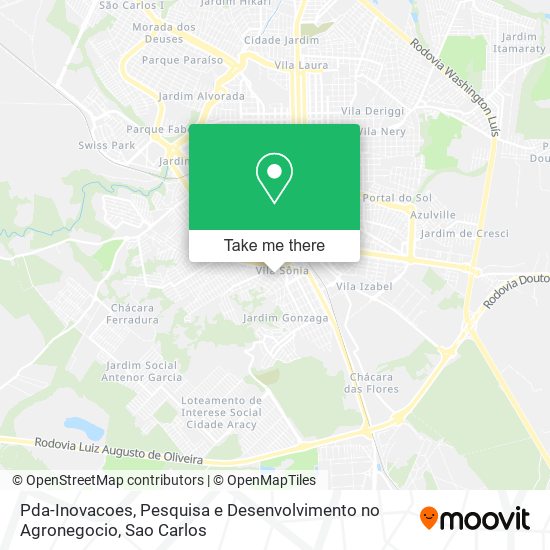 Pda-Inovacoes, Pesquisa e Desenvolvimento no Agronegocio map