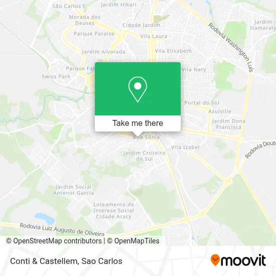 Conti & Castellem map